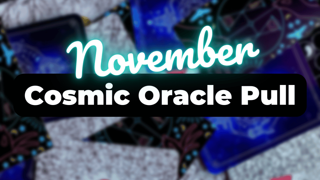 Elizabeth April November  Cosmic Oracle Pull